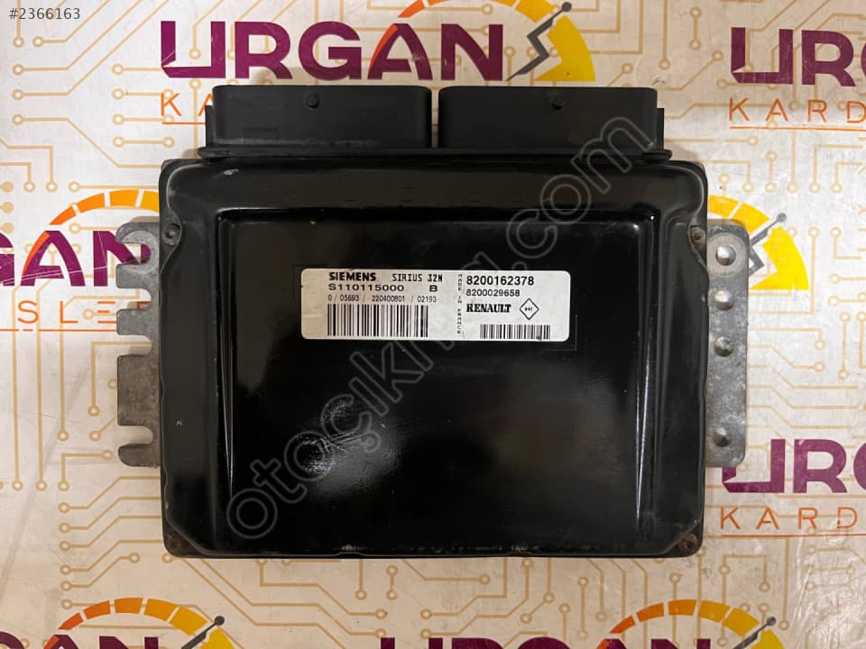 S110115000 8200162378 RENAULT CLIO 2 MOTOR BEYNİ