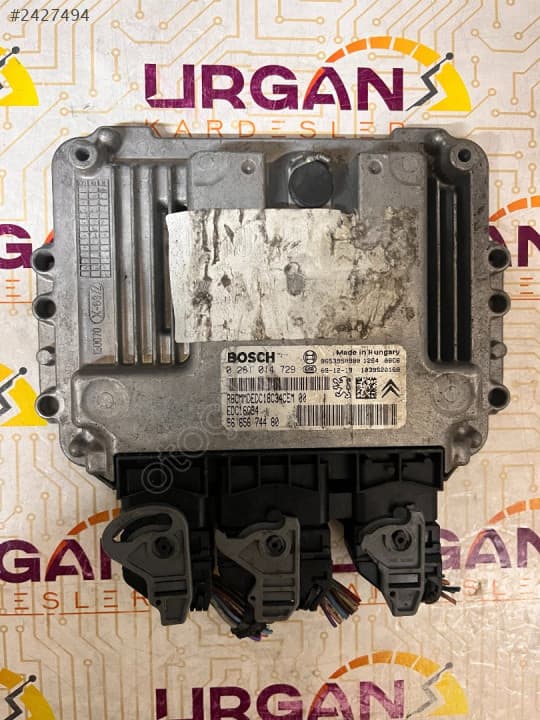 9665674480 0281014729 PEUGEOT 3008 CITROEN C4 MOTOR BEYNİ