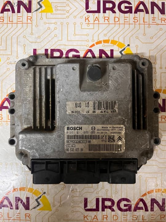 9653202580 0281011089 PEUGEOT 206 MOTOR BEYNİ
