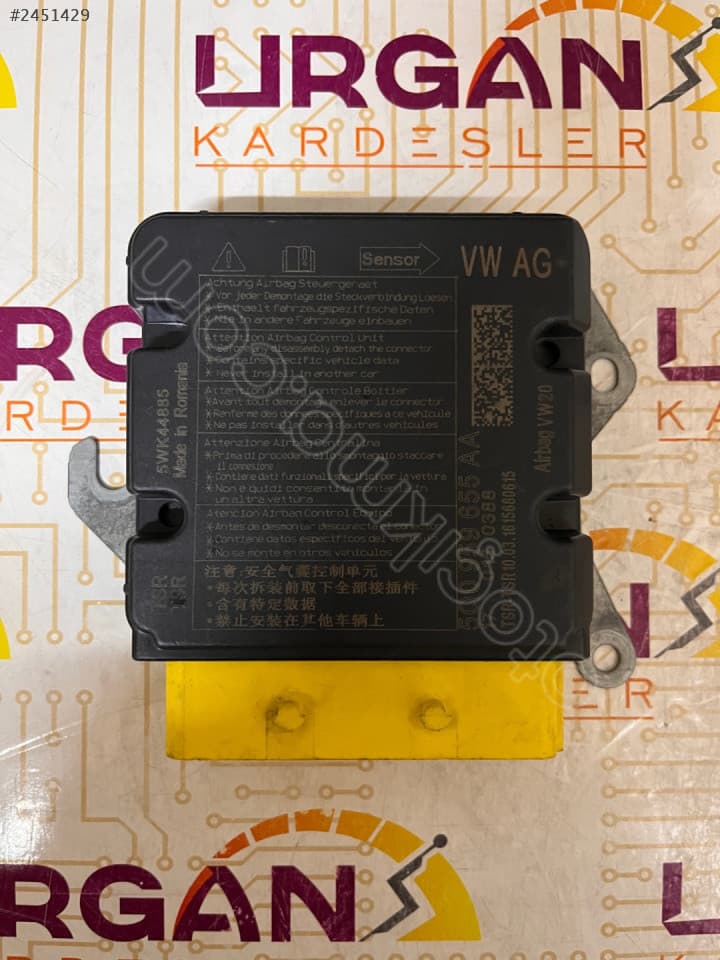 5Q0959655AA GOLF/TIGUAN/A3 AIRBAG BEYNİ