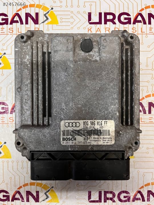 03G906016FF 0281011905 AUDI A3 2.0TDI MOTOR BEYNİ