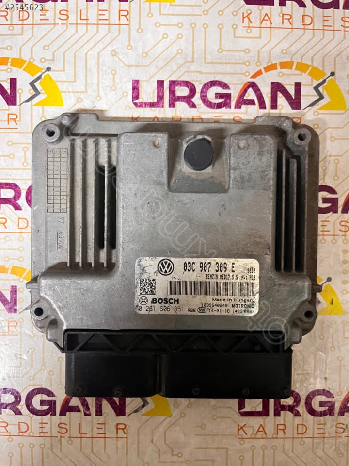 03C907309E 0261S06351 VW PASSAT TIGUAN MOTOR BEYNİ