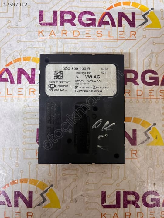 5Q0959435B 5ZA010947 VW GOLF AUDI A3 SEAT LEON KEYLESS MODÜL