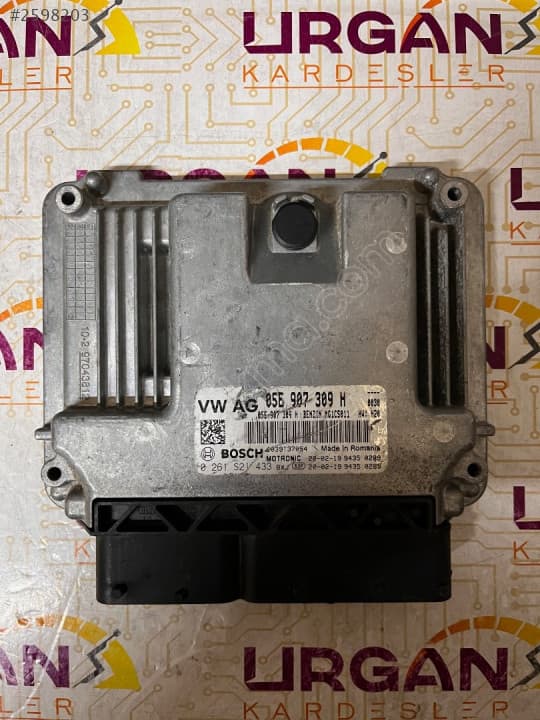 05E907309H 0261S21433 VW PASSAT SEAT LEON MOTOR BEYNİ