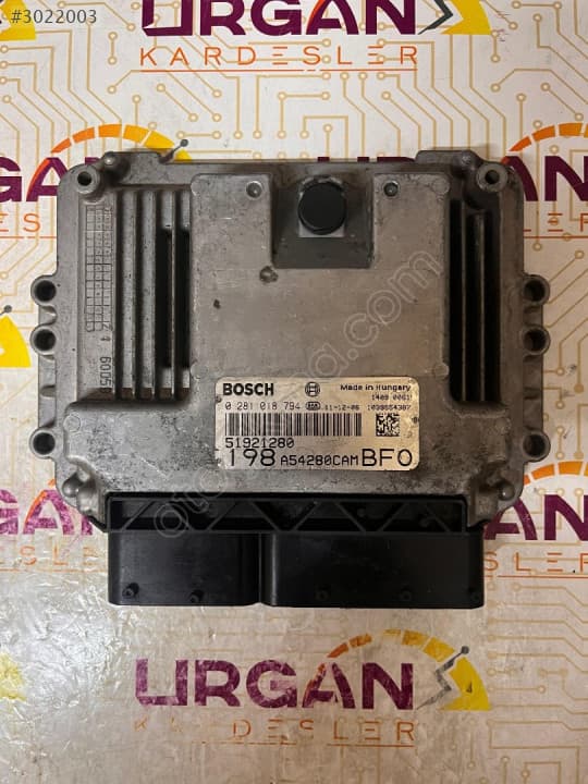 51921280 0281018794 EDC16C39 FIAT BRAVO MOTOR BEYNİ