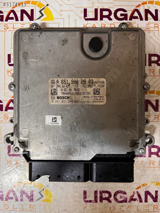 A6519002803 0281031244 CR41.60 W447 MERCEDES VITO MOTOR BEYNİ