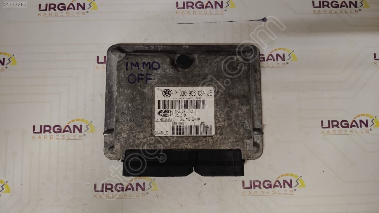 036906034JE SKODA FABİA IAW4TV 1.4 MOTOR BEYNİ