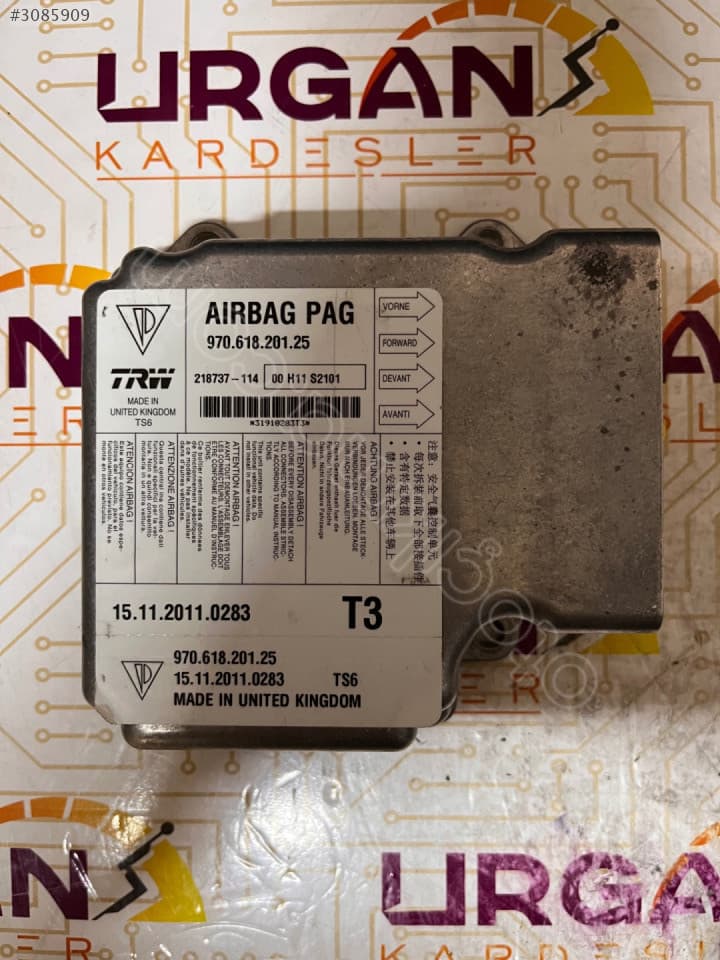 970.618.201.25 218737-114 PORSCHE PANAMERA AİRBAG BEYNİ