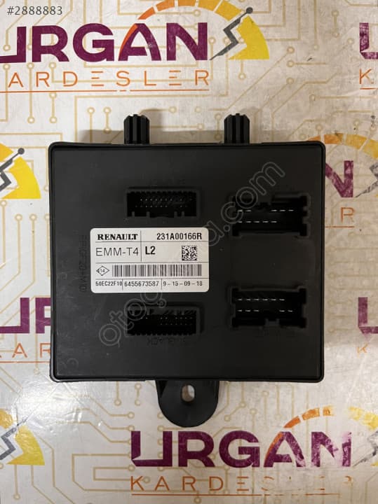 231A00166R RENAULT CLIO CAPTUR EMM-T4 KONFOR BEYNİ