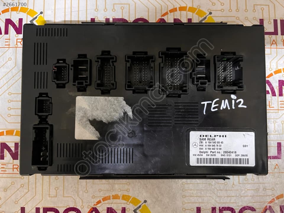 A1645457632 MERCEDES-BENZ W164 ML-CLASS ARKA SAM BEYNİ