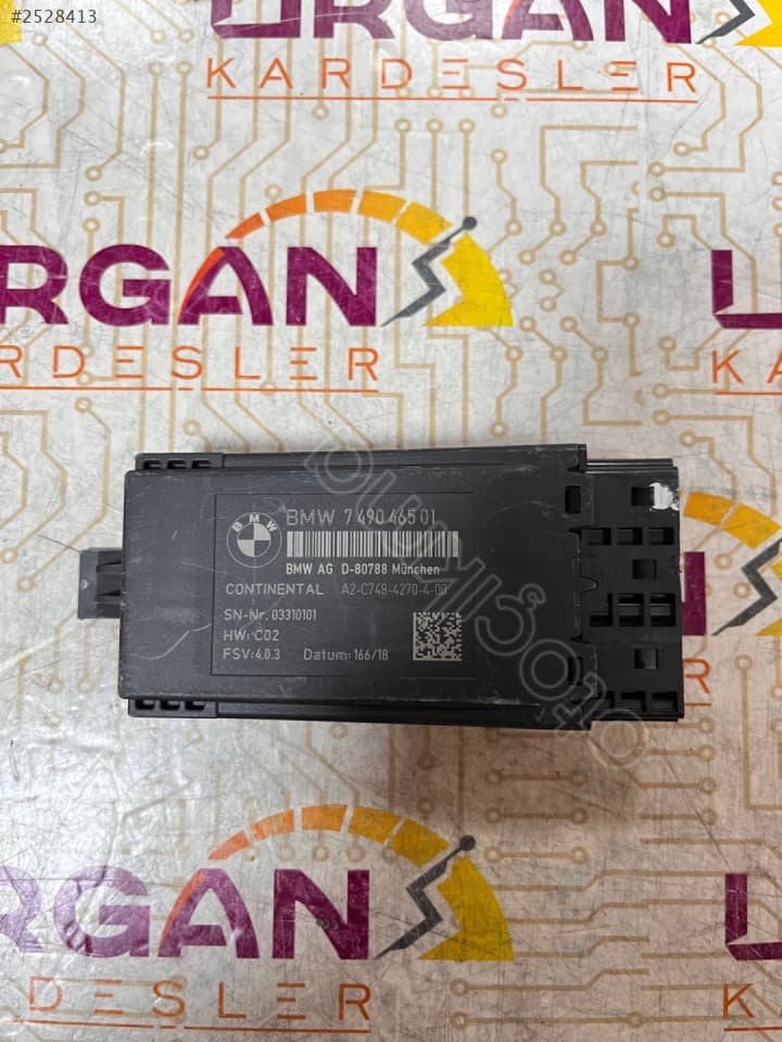 749046501 F15 F30 F48 G01 BMW SAĞ ÖN KOLTUK BEYNİ