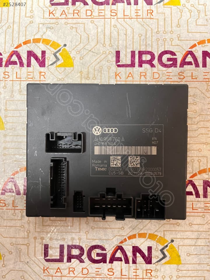 4H0959760A AUDI A8 S8  KOLTUK HAFIZA BEYNİ