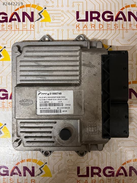 51880748 MJD 6F3.D6 FIAT DOBLO 1.3JTD MOTOR BEYNİ
