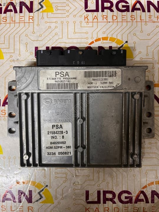 9650825180 CITROEN C3 MOTOR BEYNİ