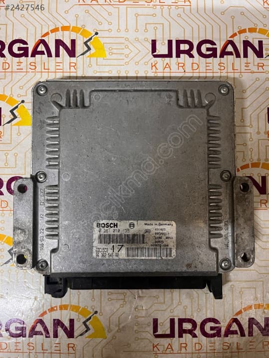 9636254580 0281010135 PEUGEOT 207 CITROEN C3 MOTOR BEYNİ