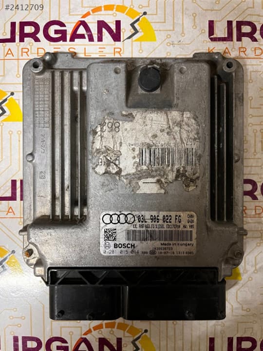 03L906022FG 0281015014 EDC17CP14 AUDI A6 MOTOR BEYNİ