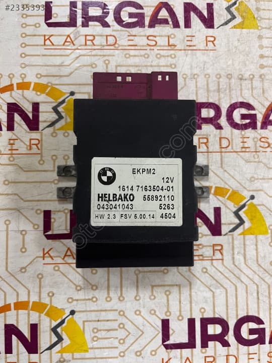 55892110 7163504-01 BMW E39 E60 E90 F30 YAKIT BEYNİ