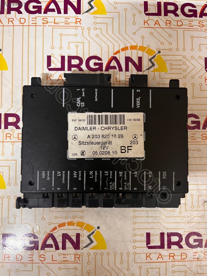 A2038201626 MERCEDES-BENZ W203 C-CLASS SAĞ ÖN KOLTUK BEYNİ