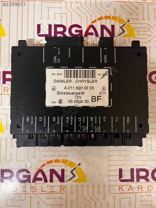 A2118200226 MERCEDES W203 W209 W211 W463 SAĞ ÖN KOLTUK BEYNİ