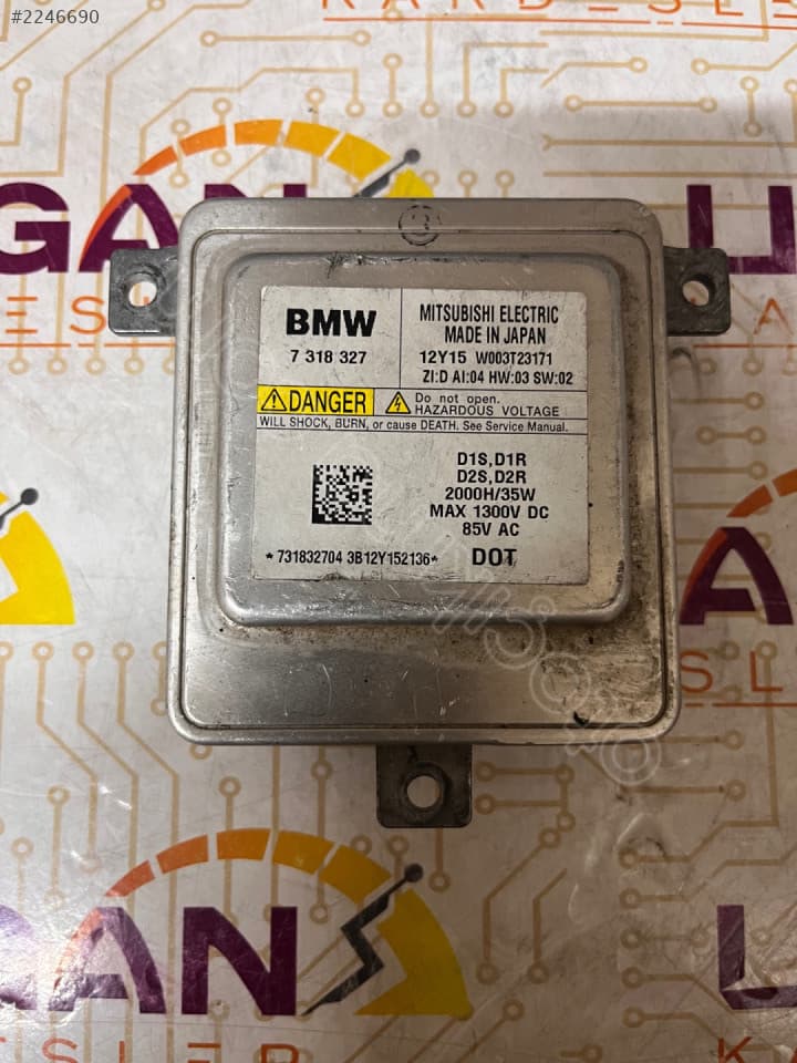 7318327 BMW F10 F20 F22 F87 E90 LED FAR BEYNİ