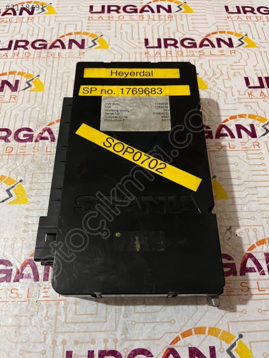 1769595 SCANIA CUV KONTROL UNITESI