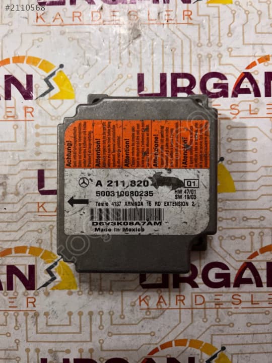 MERCEDES-BENZ W211 E-CLASS E200 AIRBAG BEYNİ