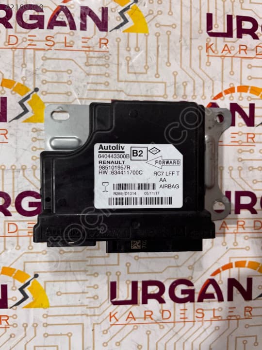 640443300B 985101957R RENAULT MEGANE 4 AİRBAG BEYNİ