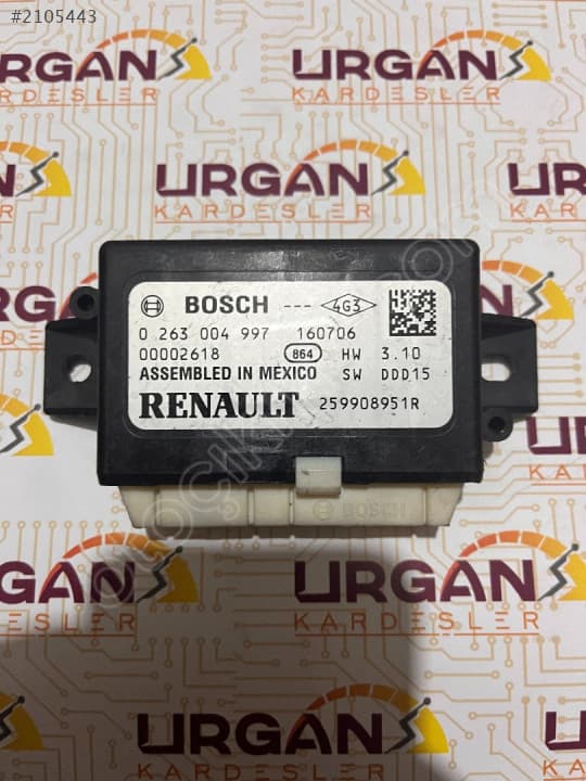 259908951R 0263004997 RENAULT MEGANE 4 PARK SENSÖR BEYNİ
