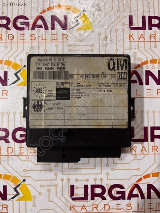 90508985QM OPEL VECTRA MERKEZİ KİLİT BEYNİ