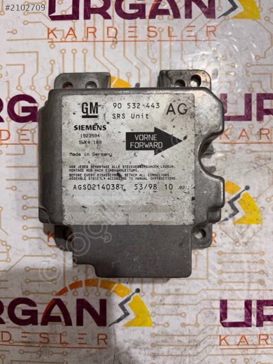 90532443AG 5WK4189 OPEL CORSA B AİRBAG BEYNİ