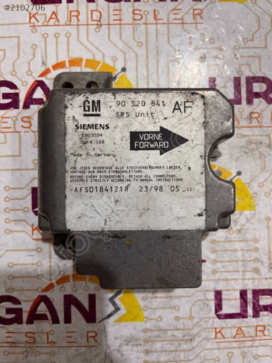 90520841AF 5WK4168 OPEL ASTRA G AİRBAG BEYNİ