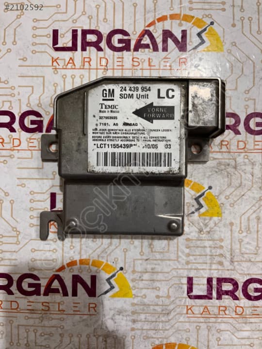 24439954LC 327963935 OPEL CORSA C AİRBAG BEYNİ