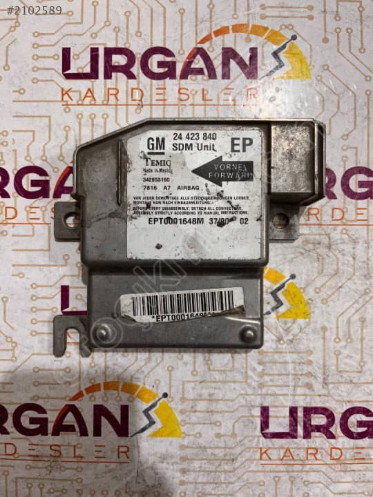24423840 342853160 OPEL CORSA C AİRBAG BEYNİ