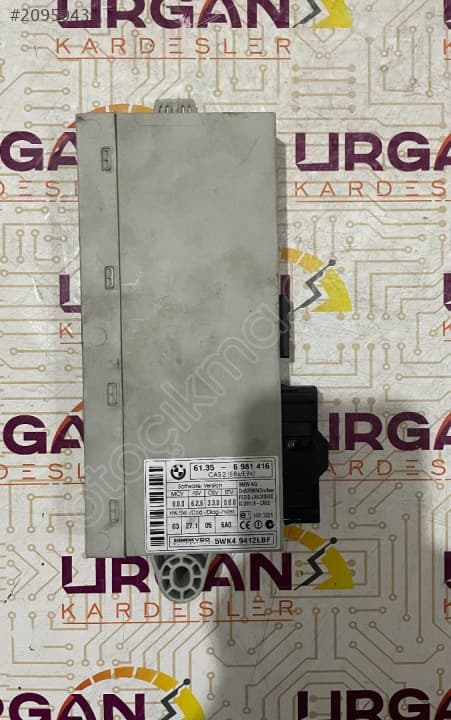 61.35-6981416 5WK49412 BMW E60 5 SERİSİ CAS2 BEYNİ