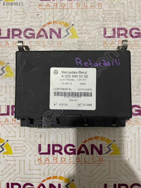 A0024465002 MERCEDES ACTROS CPC-FR KONTROL UNITESİ