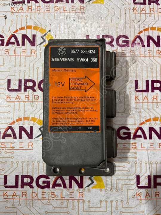 6577 8356124 5WK4066 BMW E34 5 SERİSİ AIRBAG BEYNİ