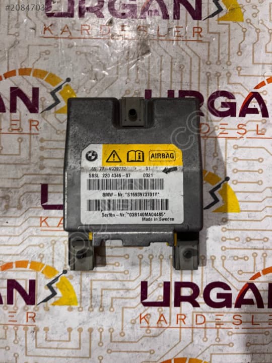 65.77-6939737 BMW E60 E61 E63 5 VE 6 SERİSİ AIRBAG BEYNİ