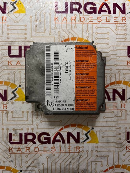A1635422718 MERCEDESSZ-BENZ W163 ML-CLASS AIRBAG BEYNİ