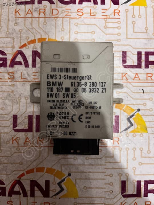 6135-8380137 BMW E38 E39 E46 3 5 7 SERİSİ EWS İMMO BEYNİ