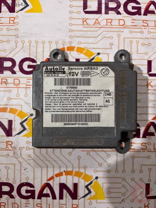 550903400 51705343 FİAT DOBLO AİRBAG BEYNİ
