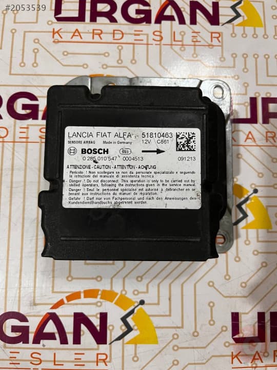 51810463 0285010547 FİAT DOBLO 3 AİRBAG BEYNİ