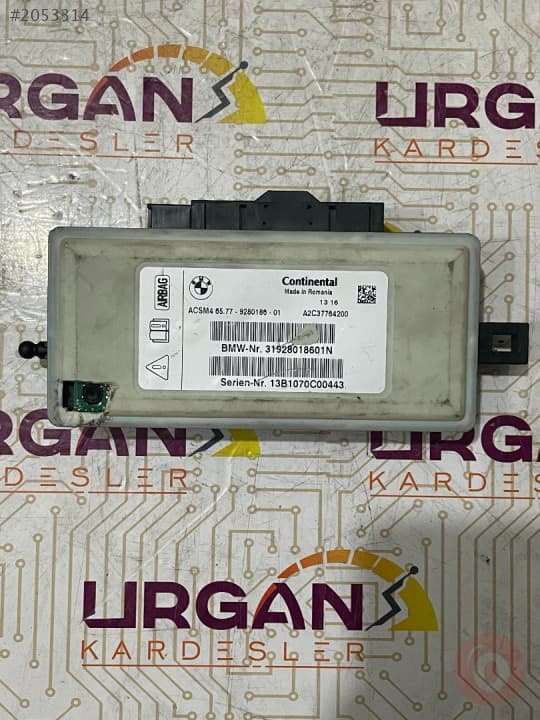 65.77-9280186 A2C37764200 BMW F10 AİRBAG BEYNİ