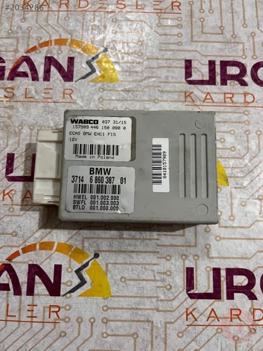 3714686038701 BMW X5 SUSPANSIYON KONTROL MODULU