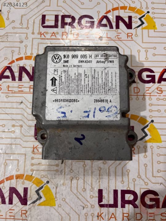 1K0909605H VW GOLF AIRBAG BEYNİ