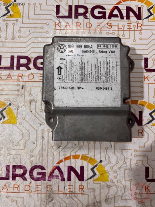 1K0909605A VW GOLF AIRBAG BEYNİ