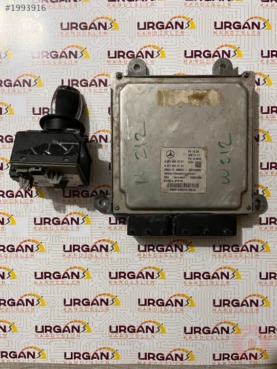 A6519003701 A6519012101 MERCEDES E-CLASS MOTOR BEYIN SETİ