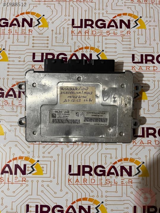 SW9661961280 PEUGEOT 206 MOTOR BEYNİ