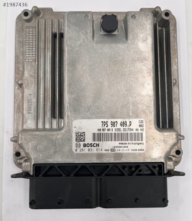 7P5907409P 0281031614 PORSCHE CAYENNE 4.2 V8 MOTOR BEYNİ