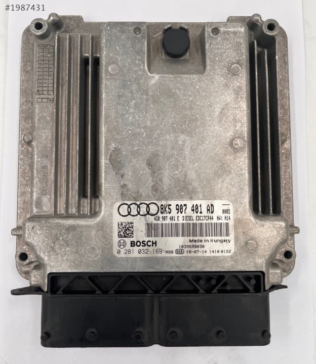 8K5907401AD 0281032169 AUDI Q5 3.0TDI MOTOR BEYNİ