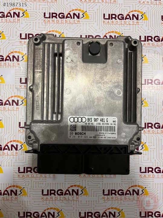 8K5907401G 0281019324  AUDI A4 V6 3.0 TDI MOTOR BEYNİ